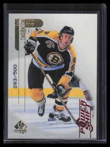 1998-99 SP Authentic Power Shift 5 Joe Thornton 283/500