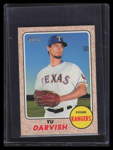 2017 Topps Heritage Mini 416 Yu Darvish 72/100