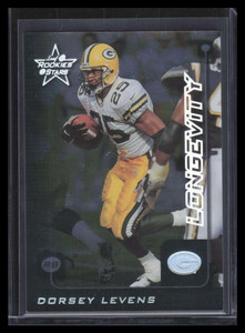 1999 Leaf Rookies and Stars Longevity 76 Dorsey Levens 34/50