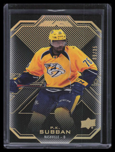2016-17 UD Black Gold Spectrum 17 P. K. Subban 9/35