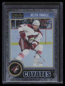 2014-15 O-Pee-Chee Platinum Black Ice Refractor 122 Keith Yandle 25/25