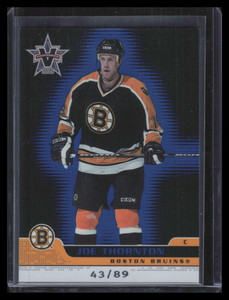 2001-02 Vanguard Blue 8 Joe Thornton 43/89
