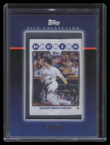 2008 Topps Silk Collection sc36 Matt Holliday 21/50