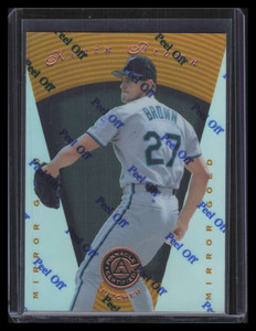 1997 Pinnacle Certified Mirror Gold 85 Kevin Brown