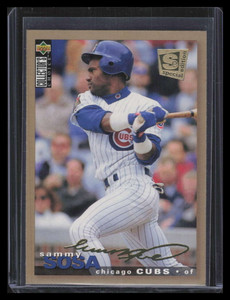 1995 Collector's Choice SE Gold Signature 85 Sammy Sosa ID: 179388