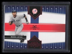 2005 Donruss Champions Impressions Red 18 Derek Jeter 193/250
