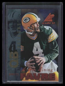 1997 Pinnacle Inside Silver Lining 7 Brett Favre