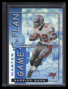 1999 Leaf Rookies and Stars Game Plan Masters gp9 Warrick Dunn 36/50