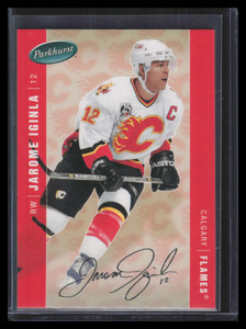 2005-06 Parkhurst Facsimile Auto Parallel 67 Jarome Iginla 2/100