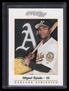 2001 Studio Proofs 77 Miguel Tejada 3/25