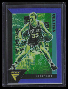 2020-21 Panini Flux Blue 182 Larry Bird 67/99