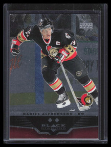 2005-06 Black Diamond Ruby 105 Daniel Alfredsson 43/100