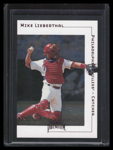 2001 Fleer Premium Star Ruby 5 Mike Lieberthal 48/125