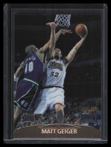 1999-00 Stadium Club Chrome First Day Issue 57 Matt Geiger 92/100