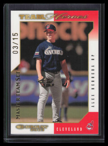 2003 Donruss Team Heroes Master Team Set 167 Alex Herrera 3/15