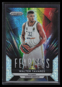 2023-24 Panini Prizm EuroLeague Fearless Prizms Mojo 2 Walter Tavares 11/25