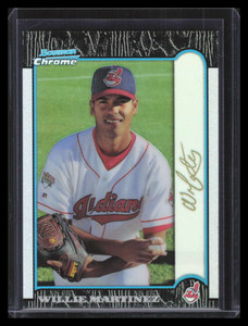 1999 Bowman Chrome Gold Refractor 319 Willie Martinez 12/25