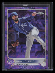 2022 Topps Chrome Sapphire Purple Refractor 403 Danny Duffy 4/10