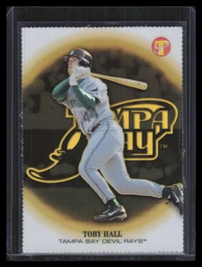 2002 Topps Pristine Gold Refractor 45 Toby Hall 64/70