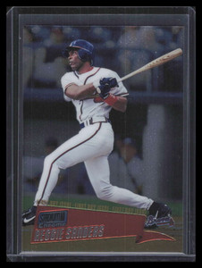 2000 Stadium Club Chrome First Day Issue 112 Reggie Sanders 81/100