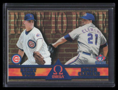 1998 Pacific Omega Face To Face 4 Kerry Wood Roger Clemens