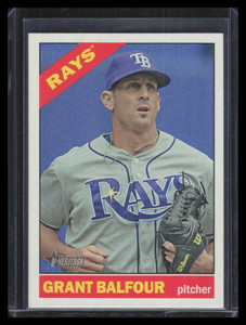 2015 Topps Heritage Blue Back 514 Grant Balfour