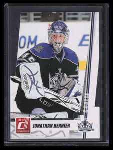 2010-11 Donruss Die-Cut Gems 163 Jonathan Bernier 15/30