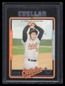 2005 Topps Retired Signature Black 84 Mike Cuellar 8/54