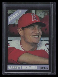 2015 Topps Heritage Chrome Black Refractor thc340 Garrett Richards 7/66