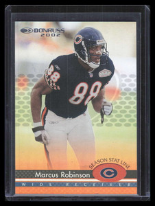 2002 Donruss Stat Line Season 29 Marcus Robinson 15/34