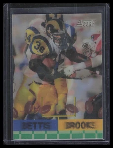 1994 Pinnacle/Sportflics Super Bowl 4 Reggie Brooks Jerome Bettis /2000 F06821