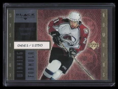 1998-99 Black Diamond Winning Formula Gold wf7 Peter Forsberg 661/1250