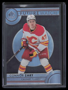 2023-24 SP Authentic Future Watch Acetate 156 Connor Zary Rookie