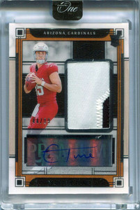 2023 Panini One 121 Clayton Tune Rookie Patch Auto 44/99 Premium