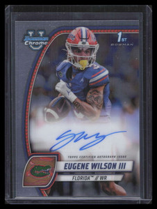 2024 Bowman Chrome University Prospect Autographs Eugene Wilson RC Auto F06157