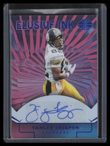2024 Panini Illusions Elusive Ink Blue 5 Yancey Thigpen Auto 28/75