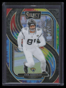 2024 Select Prizm Tie Dye Refractor 107 Arik Armstead 1/25 Premier Level