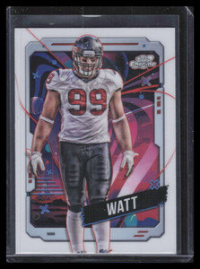 2024 Topps Cosmic Chrome White Hole Refractor 39 J. J. Watt