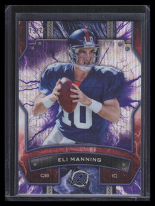 2024 Topps Resurgence Purple Surge Refractor 70 Eli Manning 13/75