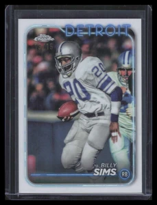 2024 Topps Chrome White Refractor 70 Billy Sims 13/15