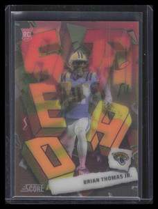 2024 Score Step Ahead 7 Brian Thomas Jr. Rookie