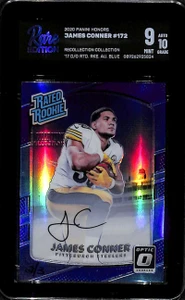2020 Panini Honors Recollection Collection 2017 Optic RC James Conner Auto 2/3 9