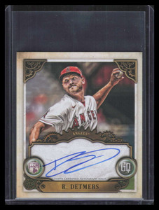 2022 Topps Gypsy Queen Mini Rookie Autographs MRARD Reid Detmers RC Auto 66/99