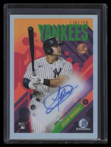 2024 Bowman Chrome Ascensions Autographs BAAJD Jasson Dominguez RC Auto 136/150