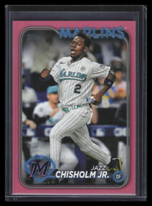 2024 Topps Mother's Day Pink 223 Jazz Chisholm Jr. 33/50