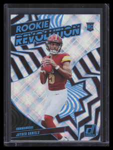2024 Donruss Rookie Revolution Cosmic 9 Jayden Daniels RC 71/100