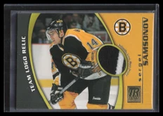 2001-02 Topps Reserve Team Logo Emblems SS Sergei Samsonov Patch