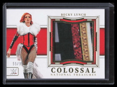 2024 Panini National Treasures Colossal Materials Becky Lynch Jumbo Patch 55/99