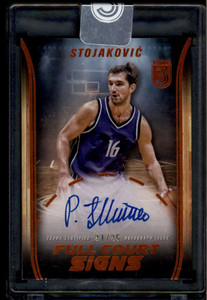 2023-24 Topps 3 Full Court Signs Bronze FCSPST Peja Stojakovic Auto 21/25