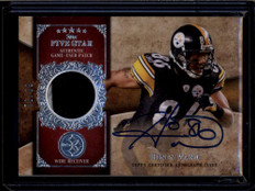 2011 Topps Five Star Veteran Autographed FSSPHW Hines Ward Patch Auto 76/99